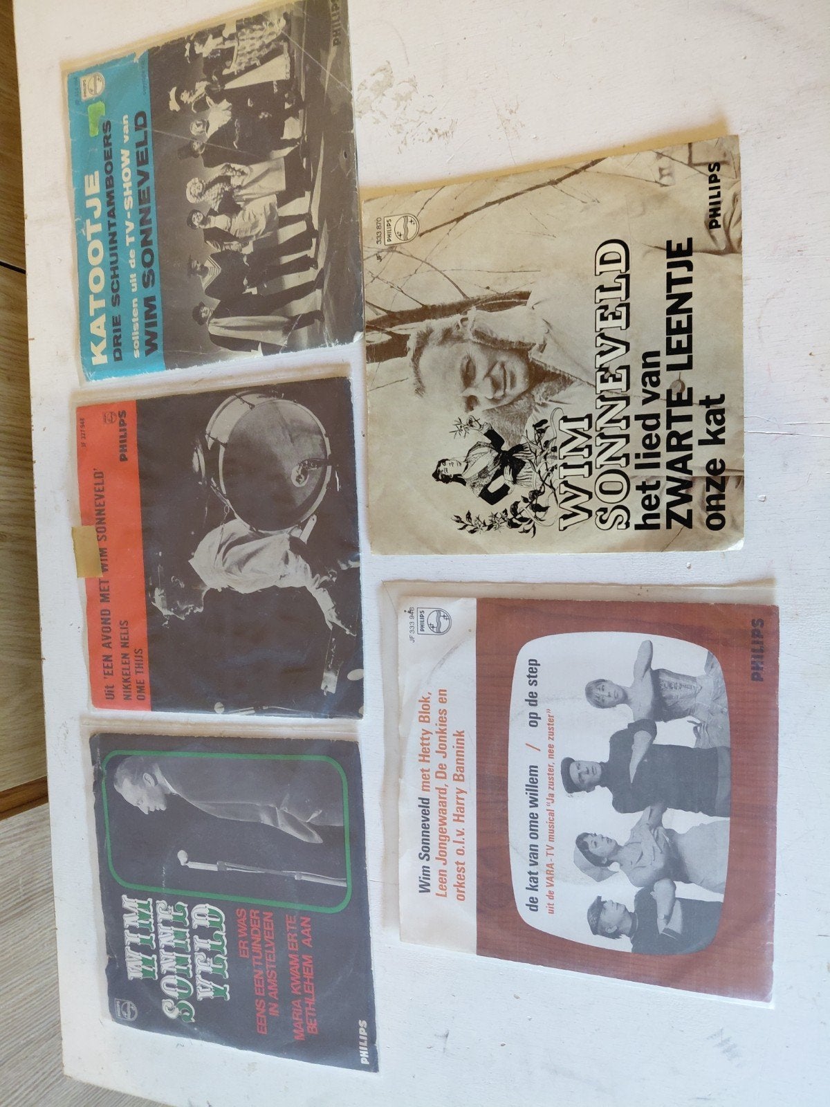 Wim Sonneveld - Premieplaat 1962 (45 toeren vinyl), Cd's en Dvd's, Vinyl Singles, Gebruikt, Overige genres, 7 inch, Ophalen of Verzenden