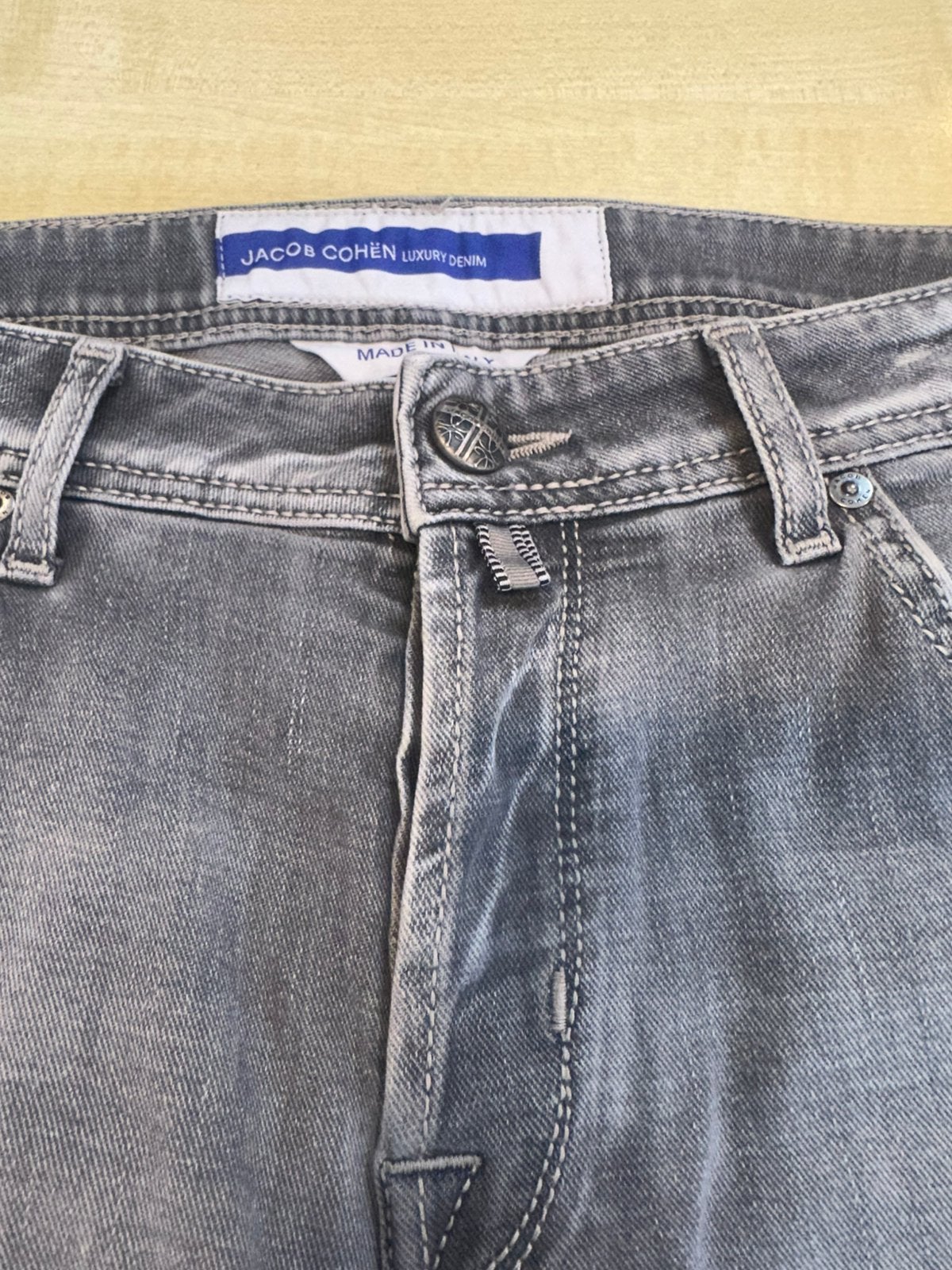 JACOB COHEN BROEK 33, Kleding | Heren, Ophalen of Verzenden, Zo goed als nieuw, Grijs