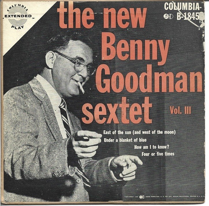 The New Benny Goodman Sextet Vol. III, Gebruikt, Verzenden, 7 inch, EP