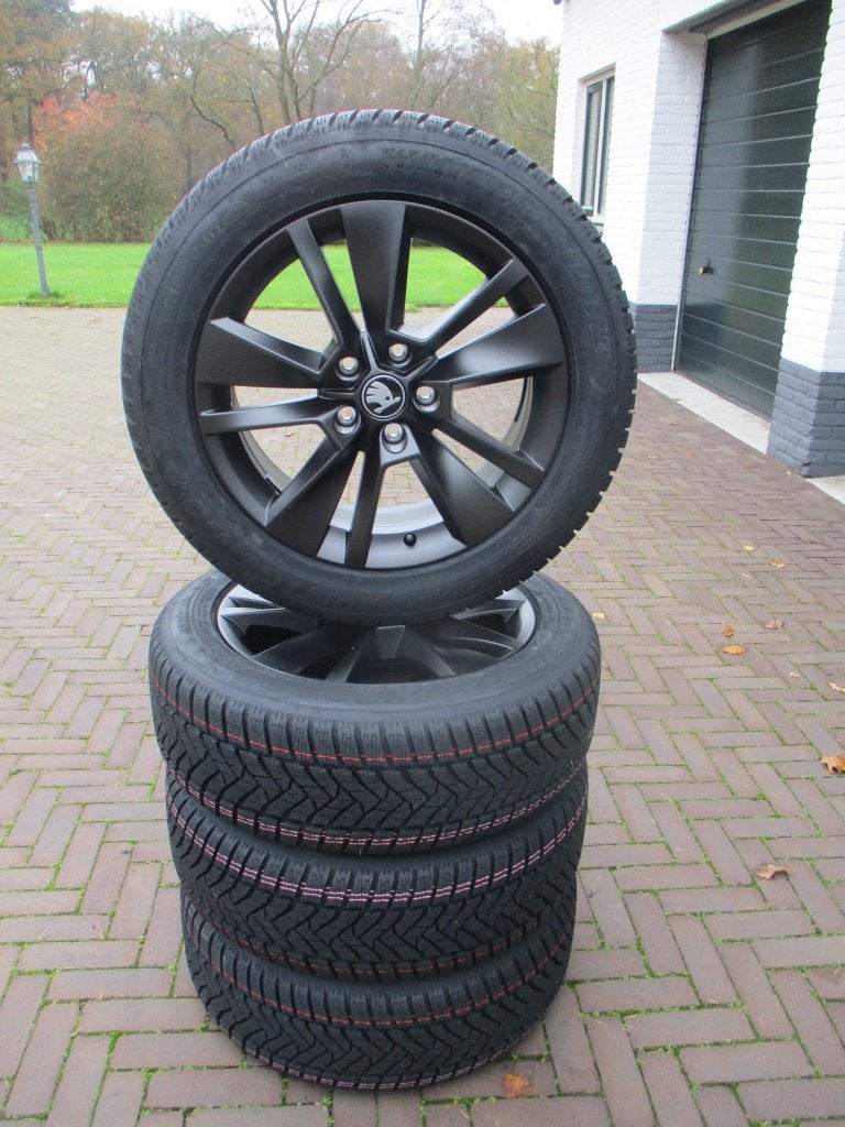 NIEUW Originele Skoda Karoq 17 inch winterbanden Triton, Auto-onderdelen, 215 mm, Banden en Velgen, Nieuw, 17 inch
