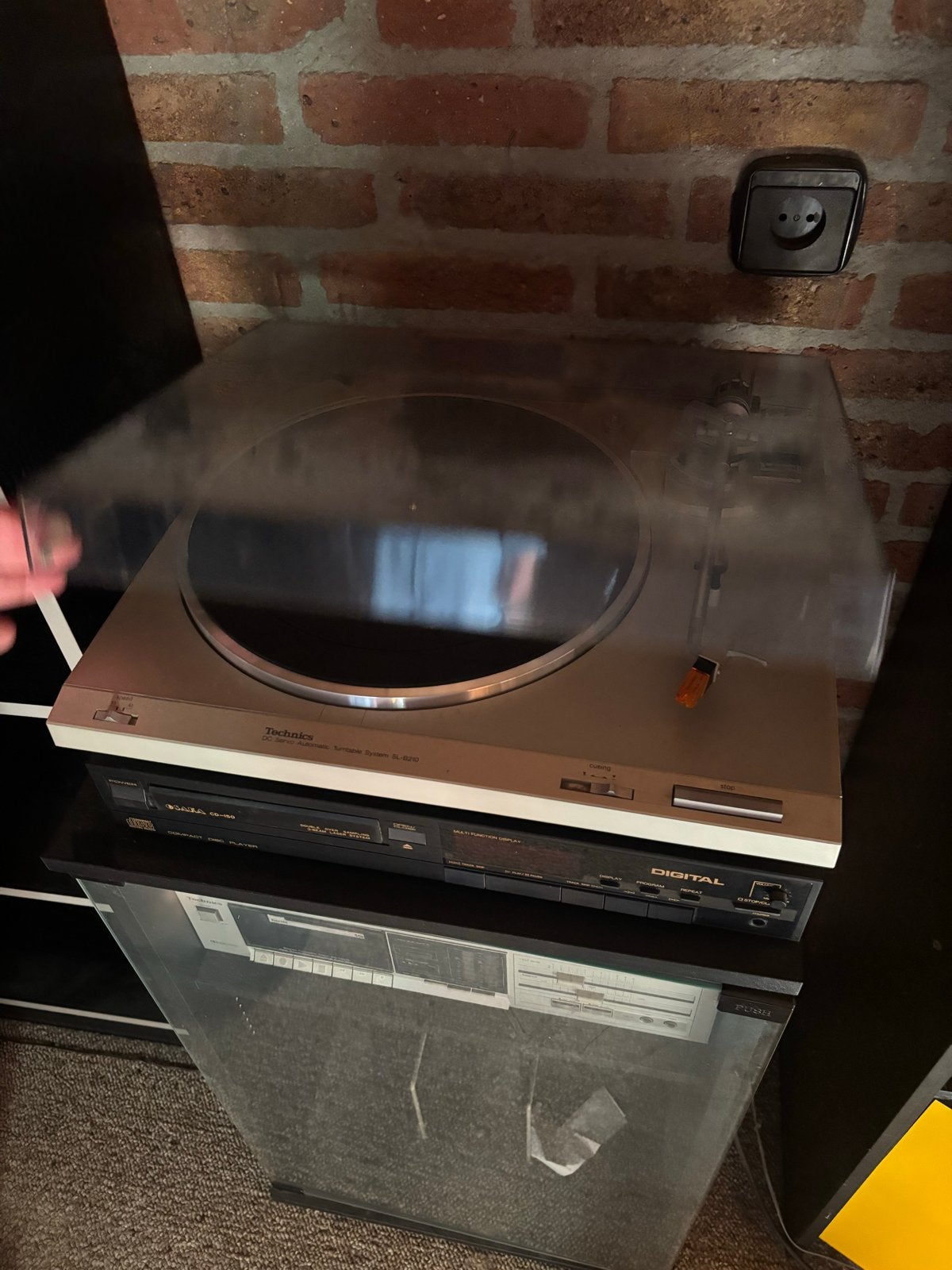 Technics SL-B210 Automatische Platenspeler, Ophalen, Gebruikt, Automatisch, Platenspeler