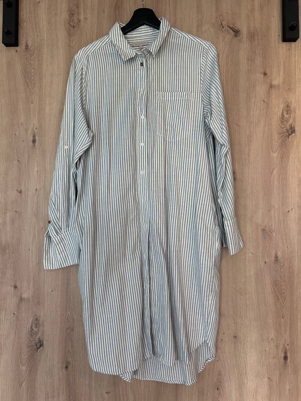 gestreept jurkblouse met gouden glitter merk ZUSSS maat L, Overige kleuren, Maat 42/44 (L), Ophalen of Verzenden, Zo goed als nieuw
