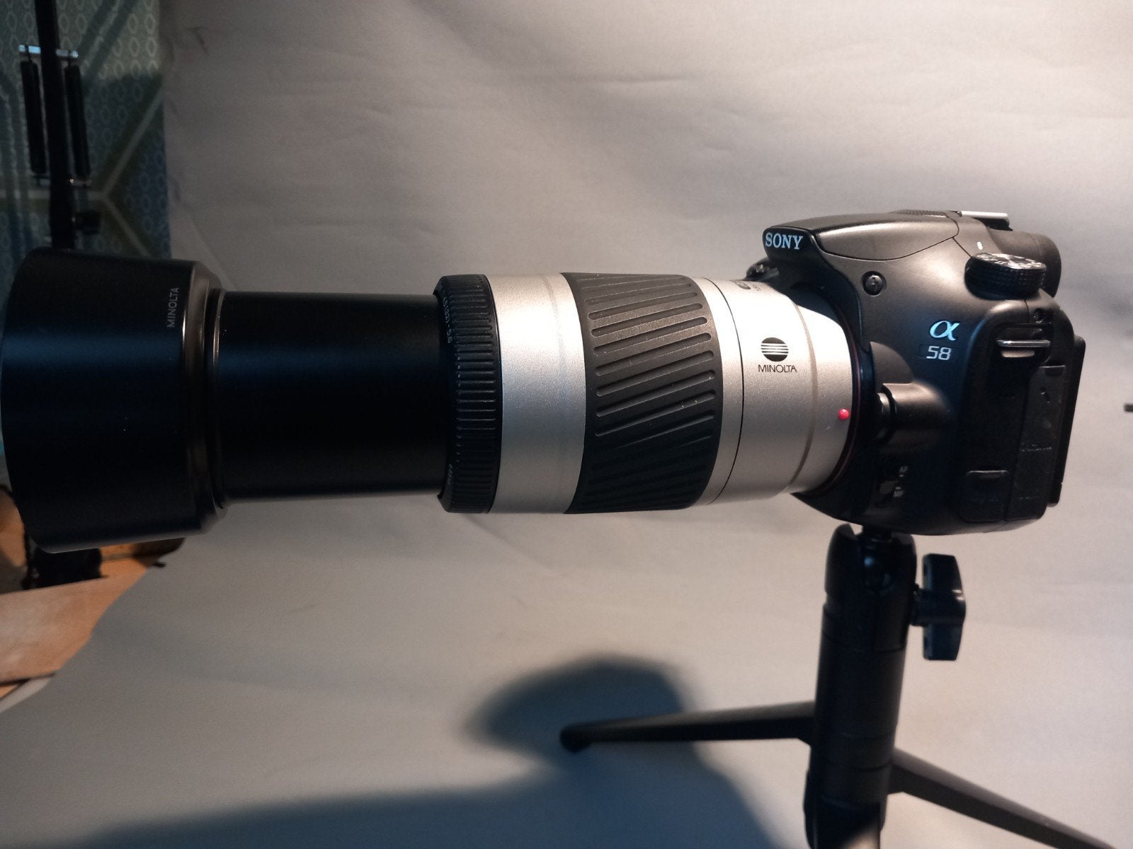 Sony alpha 58., Ophalen of Verzenden, Zo goed als nieuw, Sony