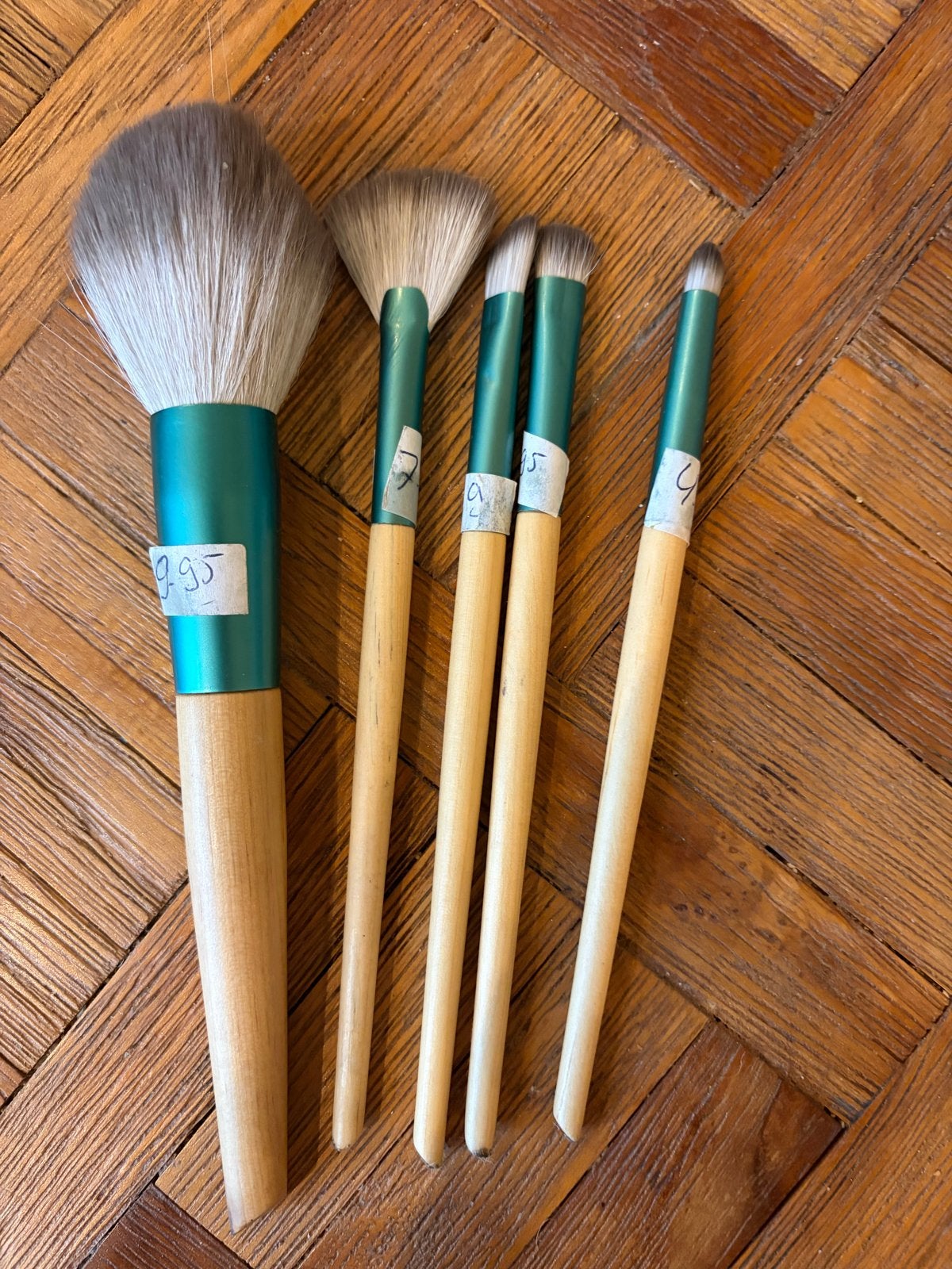Make-up kwasten set - 5 stuks, Overige kleuren, Gehele gezicht, Nieuw, Ophalen of Verzenden