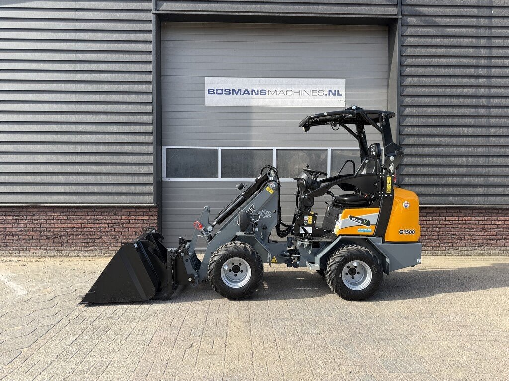 Giant G1500 minishovel / kniklader NIEUW €465 LEASE