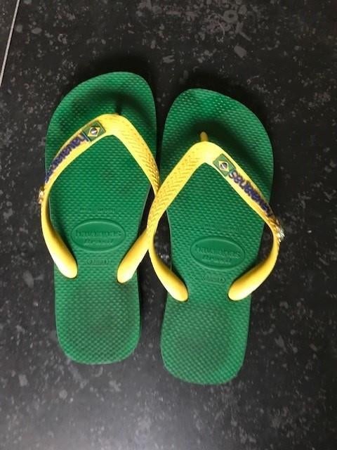Havaiana Teenslippers originele izgs! mt 37/38, Kleding | Dames, Havaianas, Ophalen of Verzenden, Zo goed als nieuw