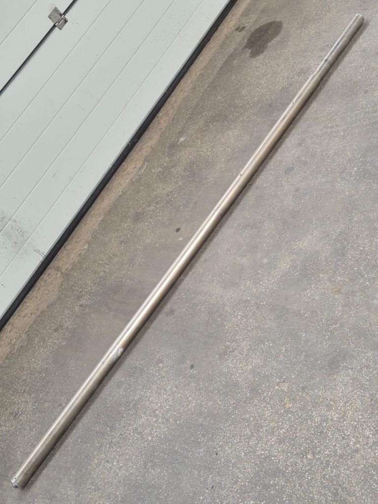 Ladingstopper RVS 220cm lang 25cm indrukbaar en 50mm dik, Ophalen, Spatbord