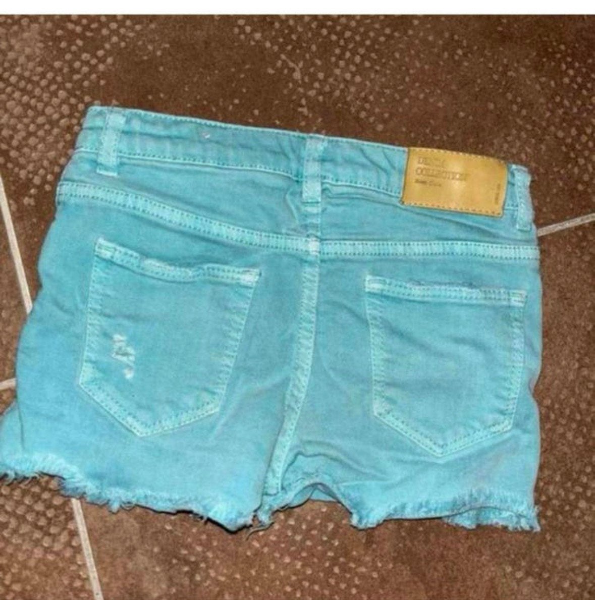 Korte broek zara maat 116 turquoise, Ophalen of Verzenden, Meisje