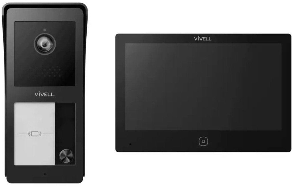 Vivell Video Deurbel met 7" Monitor | Wi-Fi | Tuya App, Ophalen of Verzenden, Bewegingsdetectiesensor, Nieuw, Bedraad