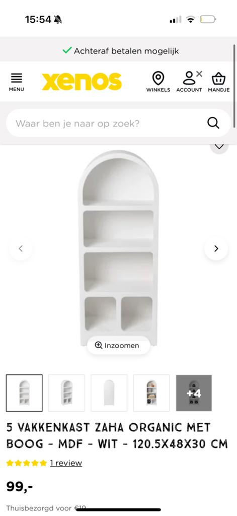 OPZOEK NAAR XENOS VAKKENKAST, Ophalen of Verzenden, Zo goed als nieuw, 25 tot 50 cm, Minder dan 100 cm
