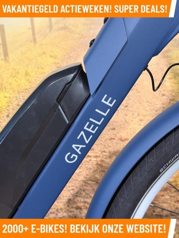 Gazelle Bloom Elektrische fiets met midden motor EBIKES!, Gazelle, Ophalen of Verzenden, Zo goed als nieuw, 50 km per accu of meer