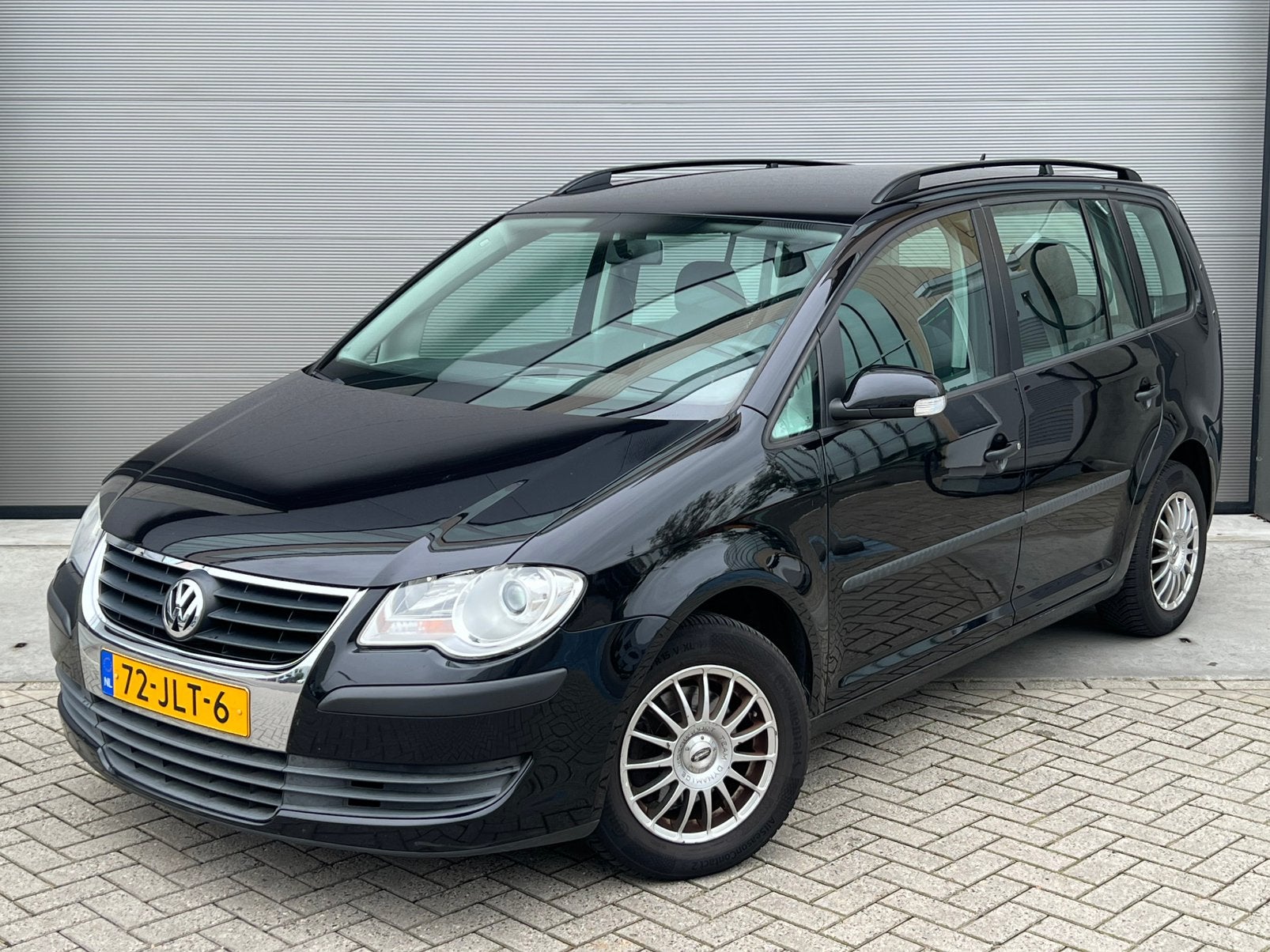 Zwarte Nette Volkswagen Touran 1.4 TSI 140PK/NieuweAPK/AIRCO, Voorwielaandrijving, Stof, 4 cilinders, Zwart