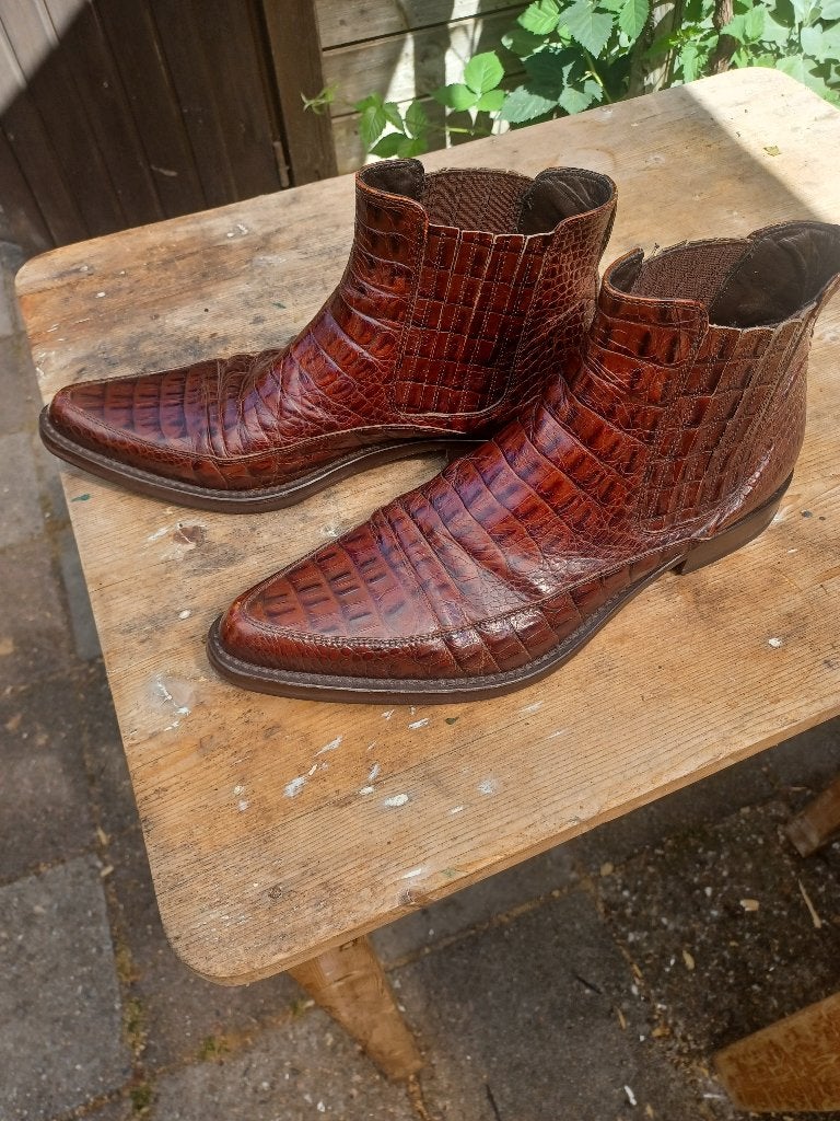 GiorGio Italie Heren boots mt 45, Ophalen of Verzenden, Zo goed als nieuw, Bruin, Boots