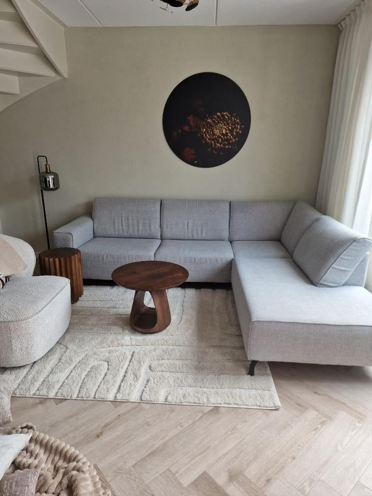 bankstel, Huis en Inrichting, Ophalen, 250 tot 300 cm, Gebruikt, Hoekbank
