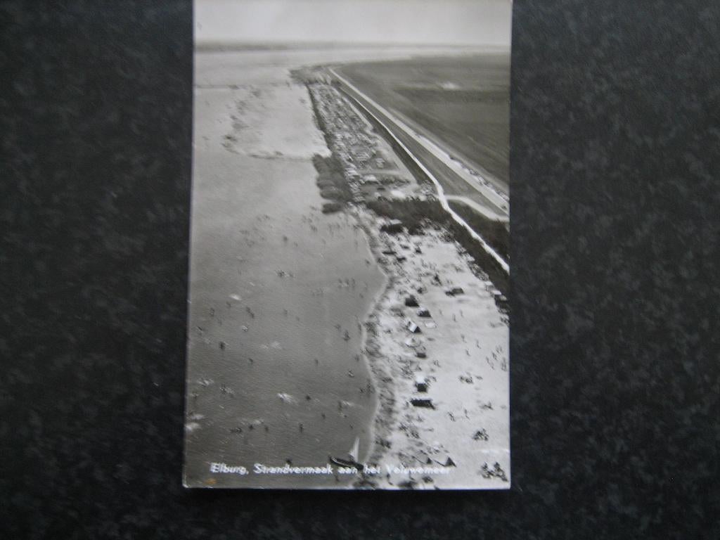 ELBURG Strandvermaak aan Veluwemeer 1966, Ophalen of Verzenden, 1960 tot 1980, Gelderland