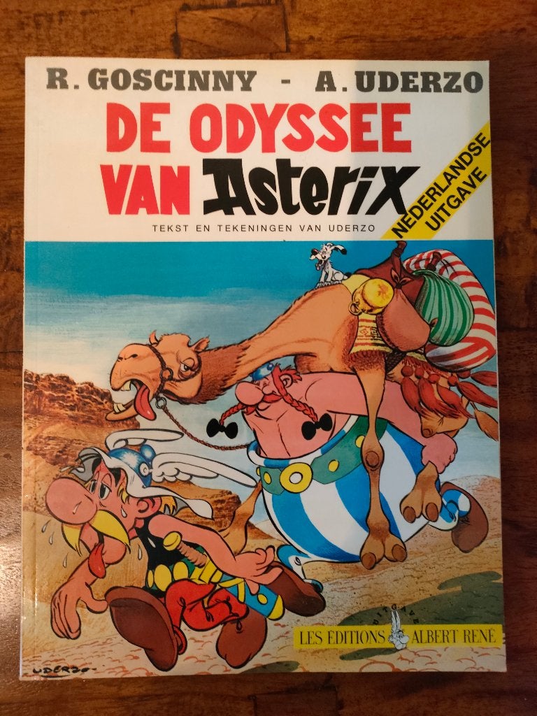 ASTERIX Albert-René uitgaven (jfb-astx), Gelezen, Ophalen of Verzenden, Goscinny & Uderzo, Meerdere stripboeken