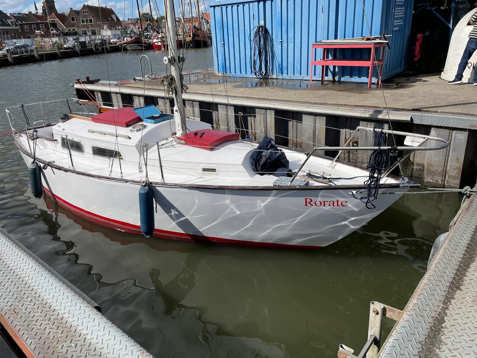 Te koop Dutch Dandy, Watersport en Boten, Kajuitzeilboten en Zeiljachten, Ophalen, Overige merken, Staal, Binnenboordmotor