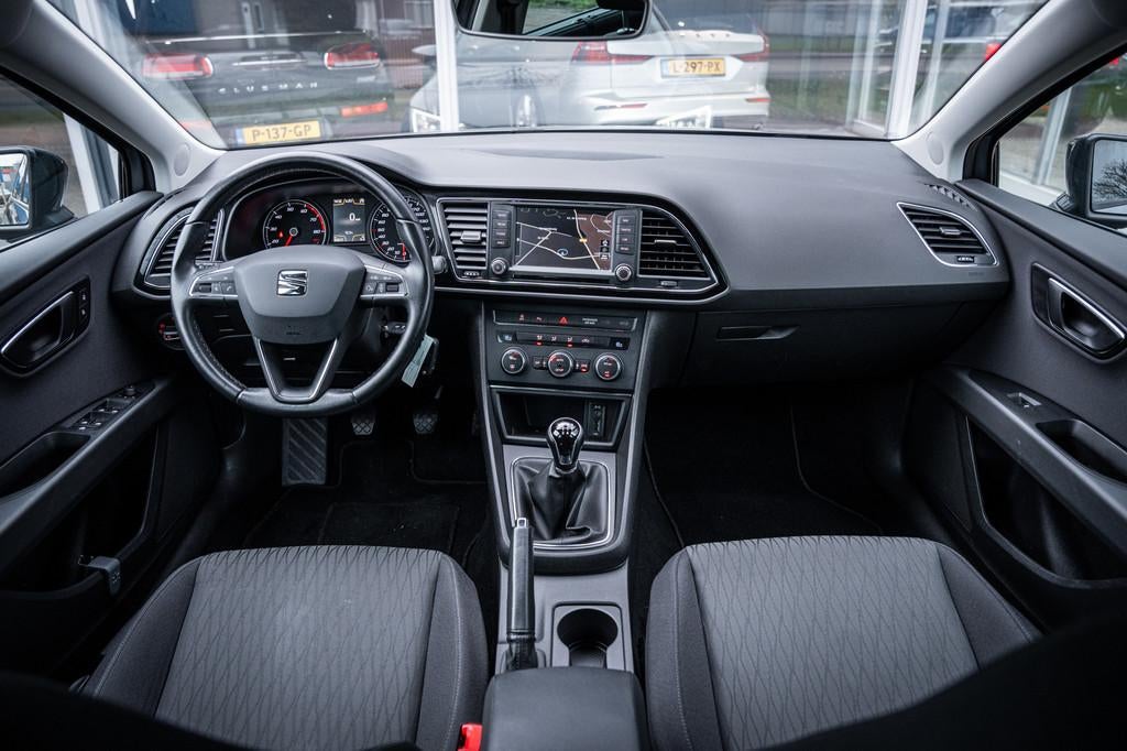 Seat Leon ST 1.0 EcoTSI Style Connect|Cruise|Navi|LED|Carpla, Auto's, Voorwielaandrijving, Stof, Gebruikt, Leon