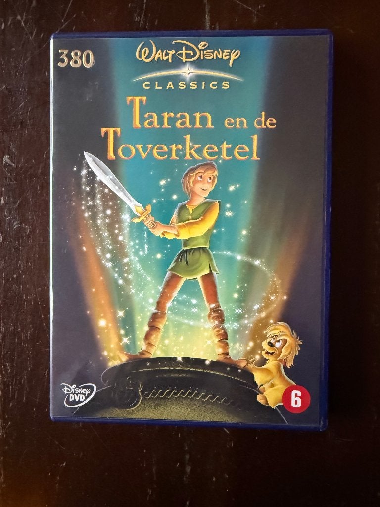 Walt Disney Taran en de Toverketel DVD, Cd's en Dvd's, Dvd's | Tekenfilms en Animatie, Europees, Tekenfilm, Ophalen of Verzenden
