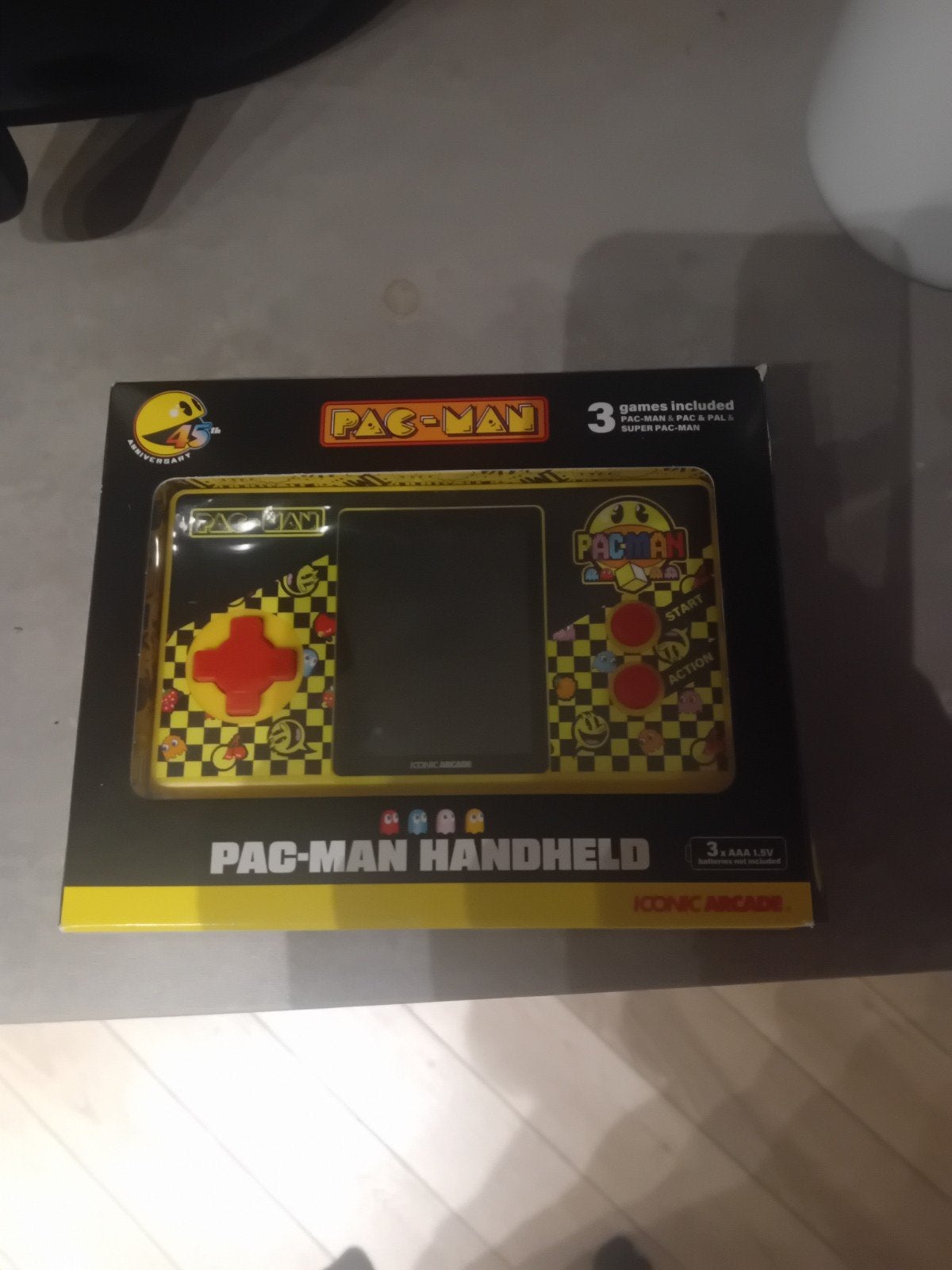 pac-man handheld, Ophalen, Gebruikt