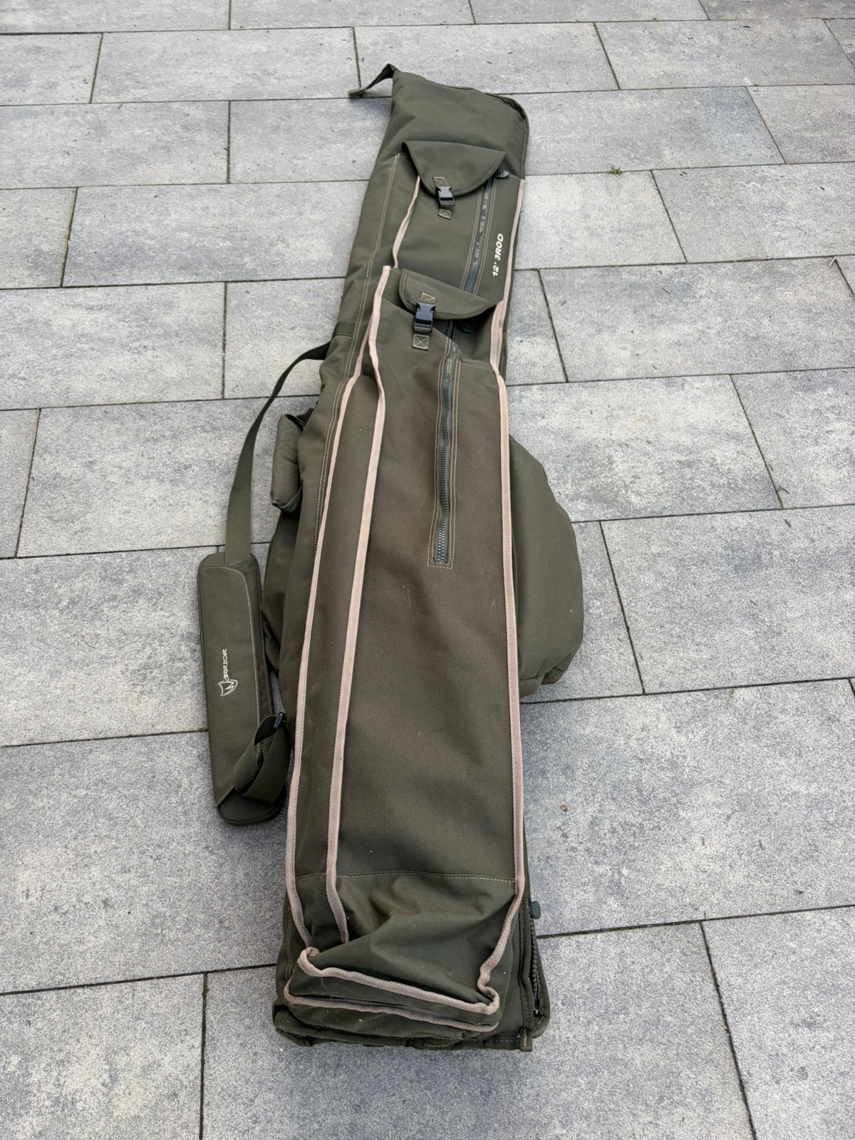 Fox Warrior 3 rod foudraal 12ft, Ophalen of Verzenden, Gebruikt, Overige typen