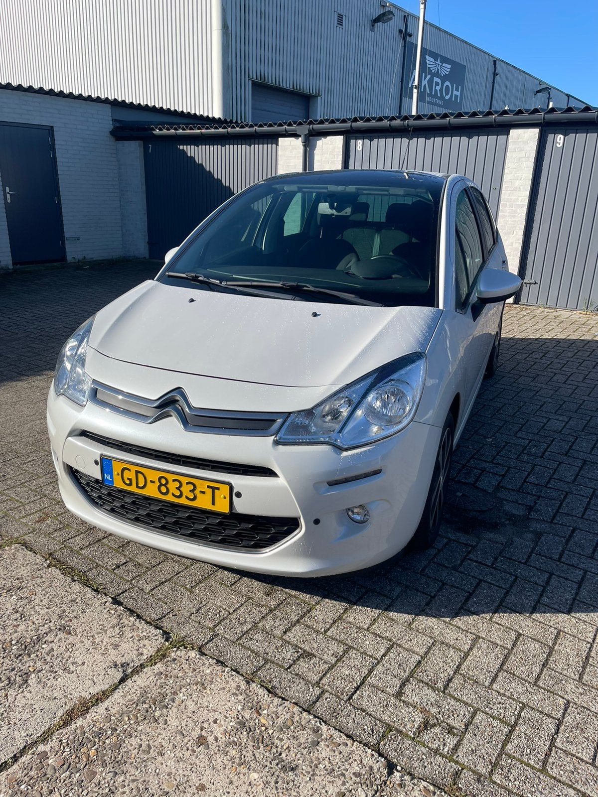 Citroën C3 1.2 Puretech S&S 82pk ETG 2015 airco navi pdc, Auto's, Elektrische ramen, 40 €/maand, 1199 cc, Wit