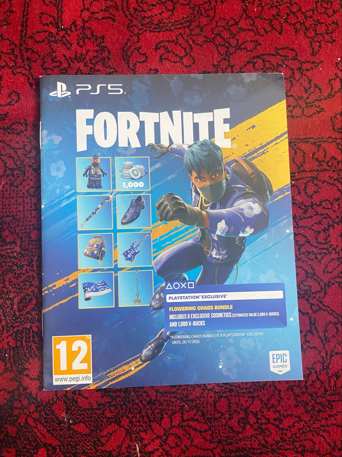 Fortnite Flowering Chaos Bundle Code (PS5), Online, Shooter, Nieuw, Ophalen of Verzenden