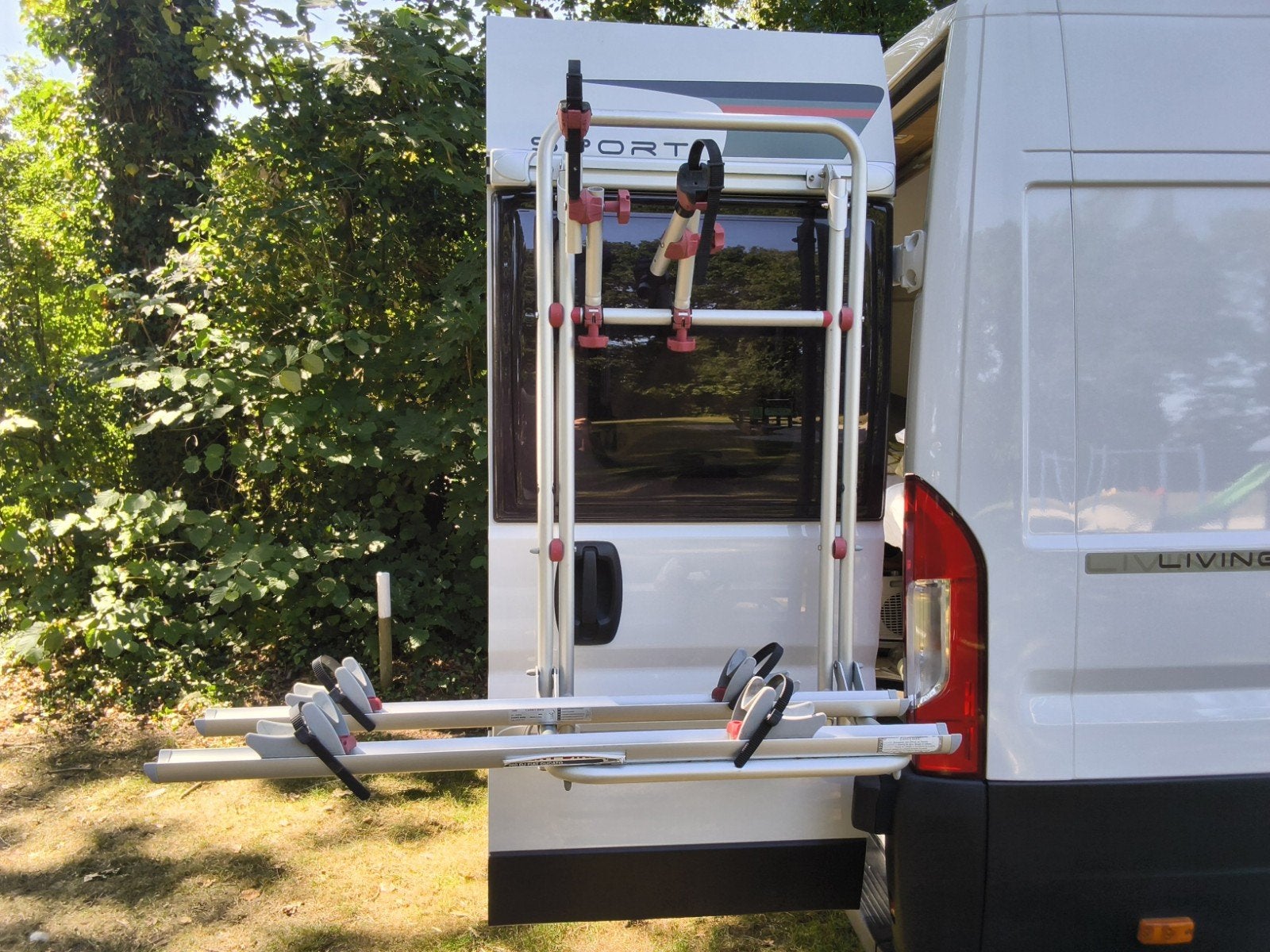Fietsendrager FIAMMA Carry Bike 200DJ, Gebruikt, Brede banden, 2 fietsen, Achterklepdrager