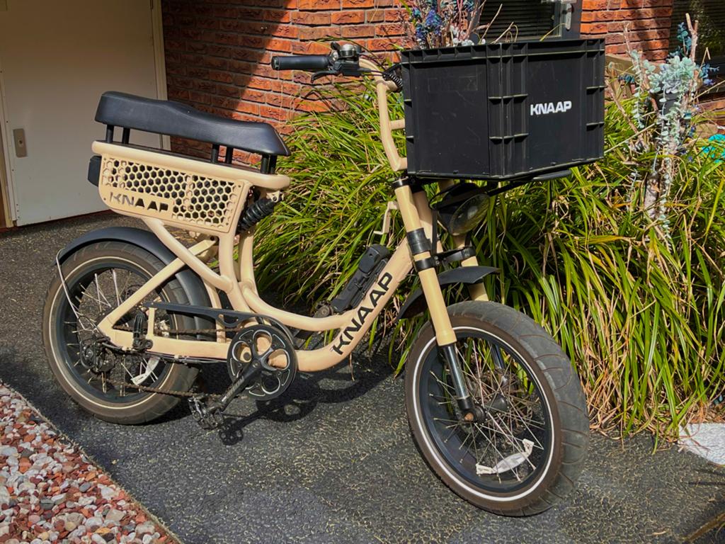 Knaap E-bike met 4409 km op de teller, Overige merken, Gebruikt, Ophalen of Verzenden, Minder dan 47 cm