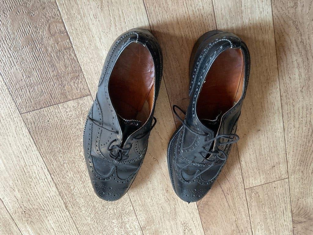Nette brogues met veter, Zwart, Ophalen of Verzenden, Gedragen, Veterschoenen