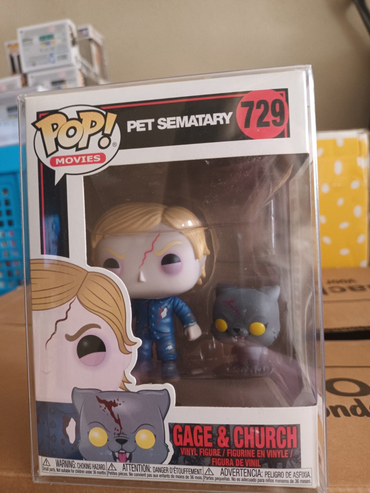 Funko Pop! Pet Sematary 729 Gage & Church, Ophalen of Verzenden, Nieuw