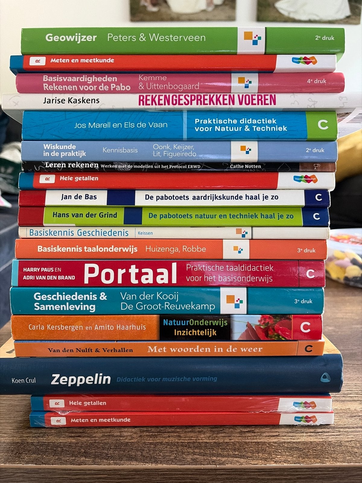 Pabo studieboeken pakket - 18 boeken zo goed als nieuw, Ophalen of Verzenden, Beta, Zo goed als nieuw, HBO