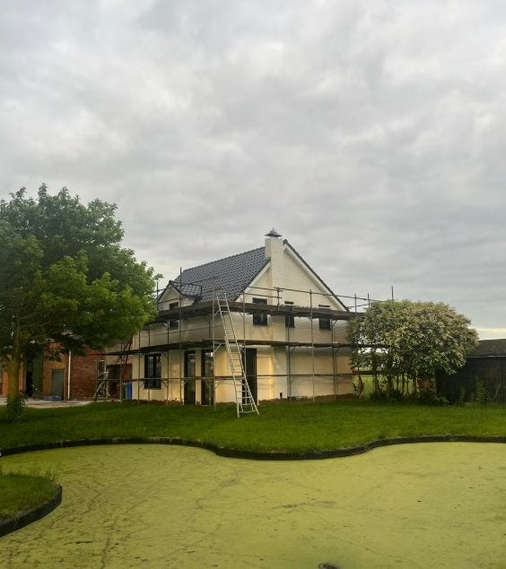 H-jukkensteiger, Ophalen of Verzenden, Gebruikt, Gevelsteiger, 5 meter of hoger