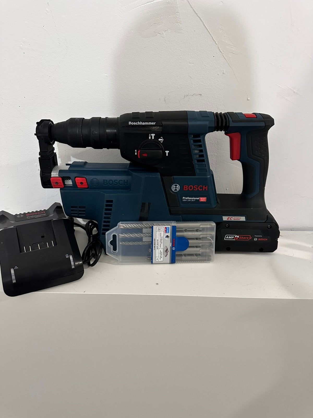 Bosch Combihamer, Doe-het-zelf en Verbouw, Ophalen, Zo goed als nieuw, Boor- en/of Breekhamer