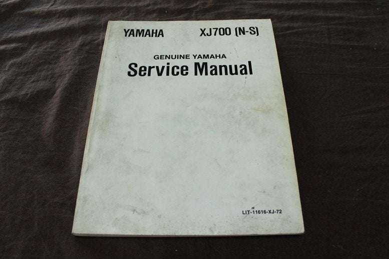 Yamaha XJ700 N-S 1984 / 1985 motorcycle service manual, Ophalen of Verzenden, Yamaha