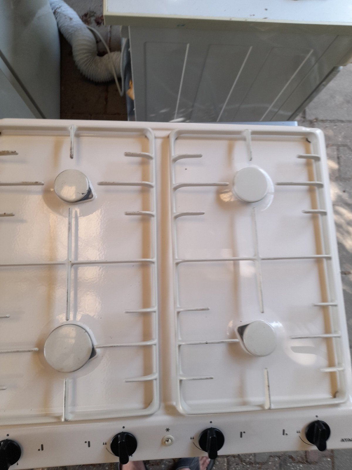 4 pits inbouw gas kookplaat / Atag, Ophalen, Gebruikt, 4 kookzones, Inbouw