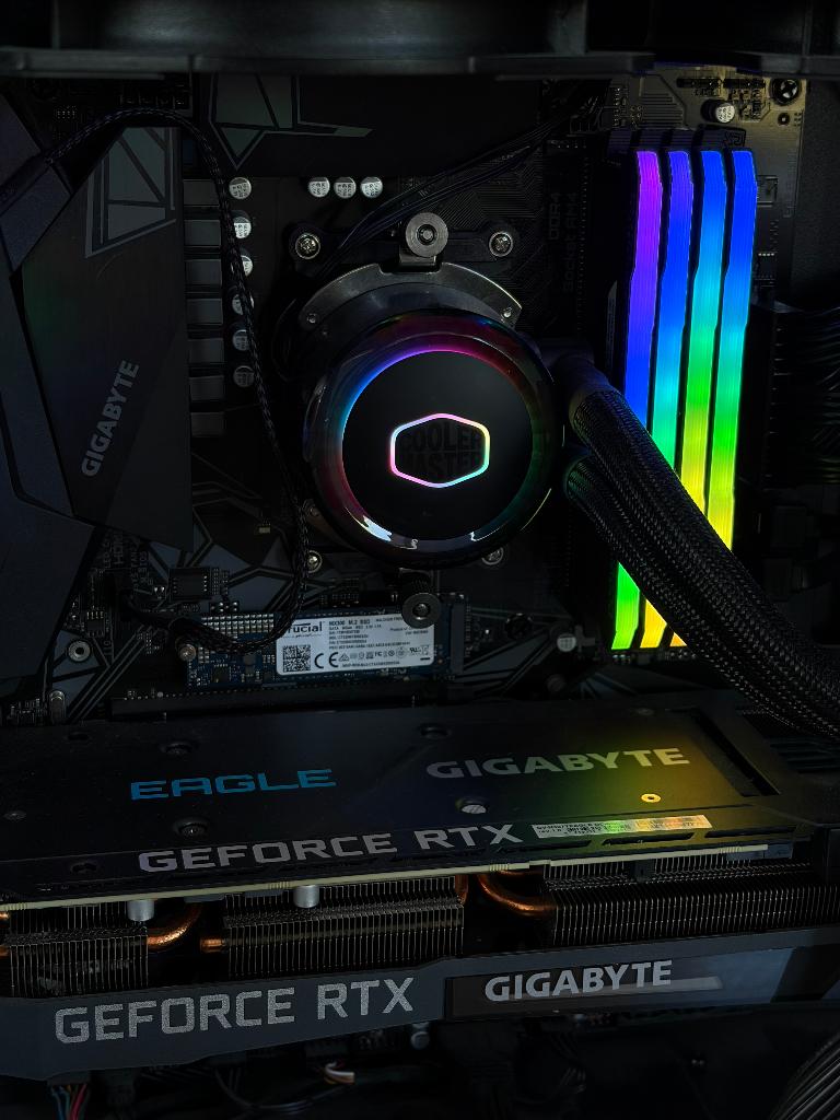 Gaming PC RTX 3070 Ti | Ryzen 9 5900X | 32GB RAM, Zelfgebouwde PC, AMD, Zo goed als nieuw, AMD Ryzen 9