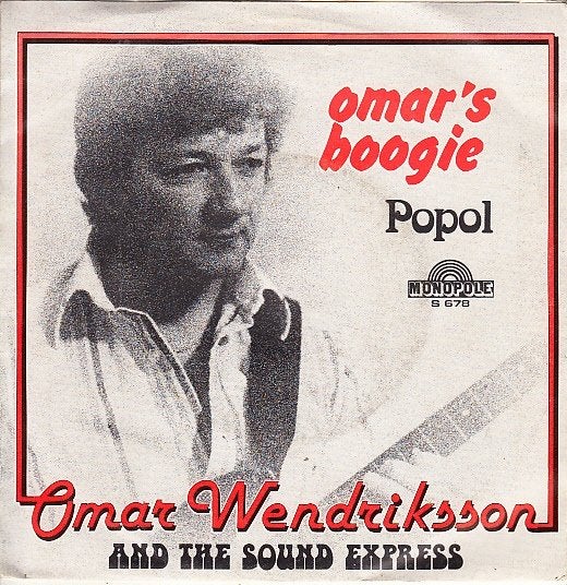 omar wendriksson & sound express -popol, Fotohoes, 7 inch, Ophalen of Verzenden, Zo goed als nieuw
