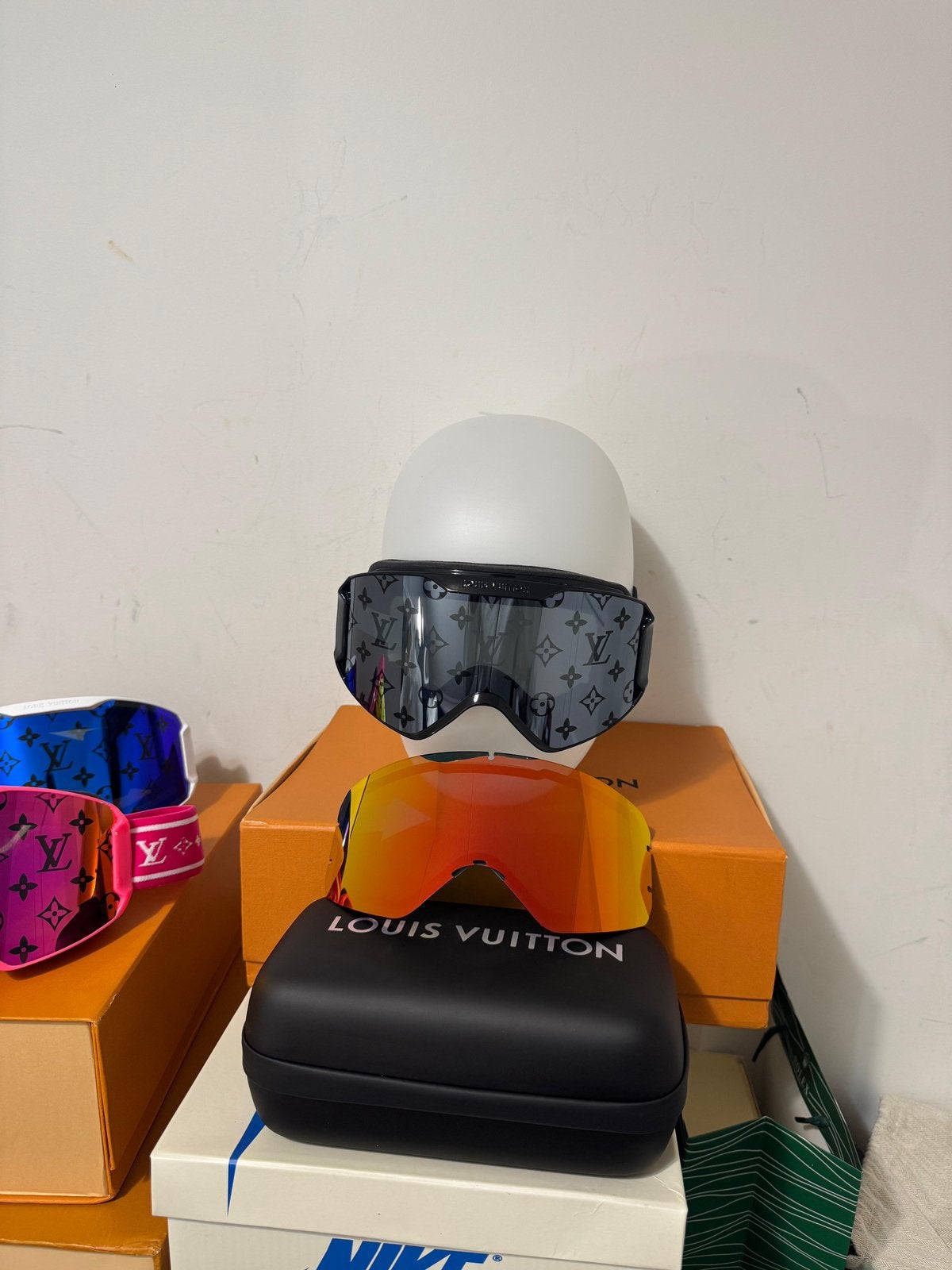 Louis Vuitton Monogram Ski Mask zwart, Ophalen of Verzenden, Nieuw