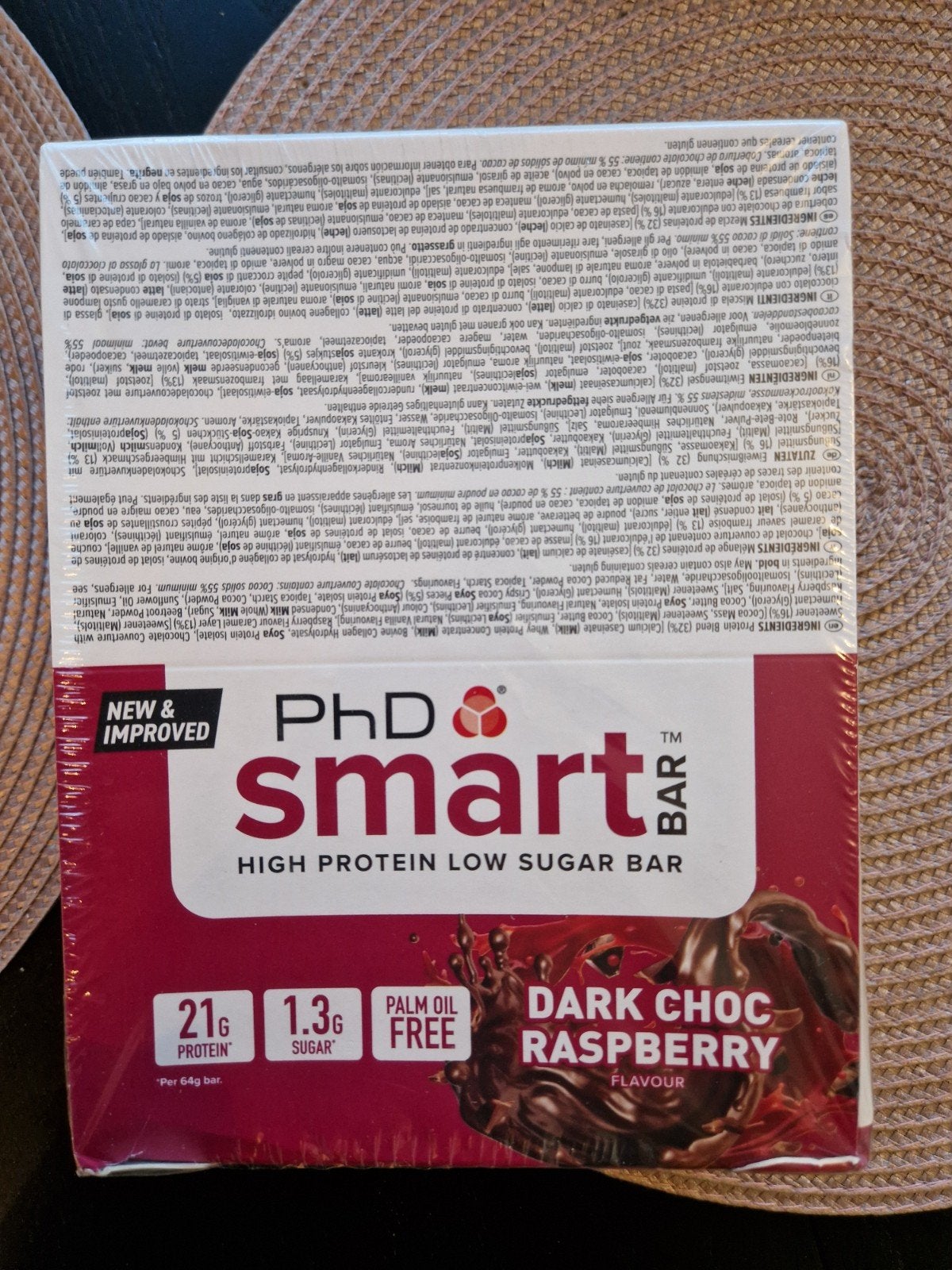 PHD smart bar puur chocolade met berry, Eén persoon, Cadeaubon