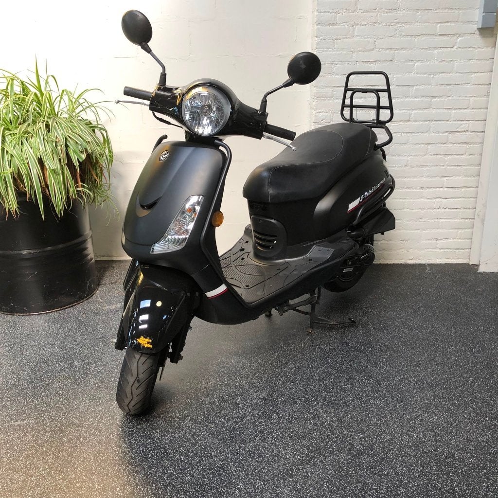 Sym Fiddle 45km brom bromscooter, Ophalen, Gebruikt, Maximaal 45 km/u, Benzine