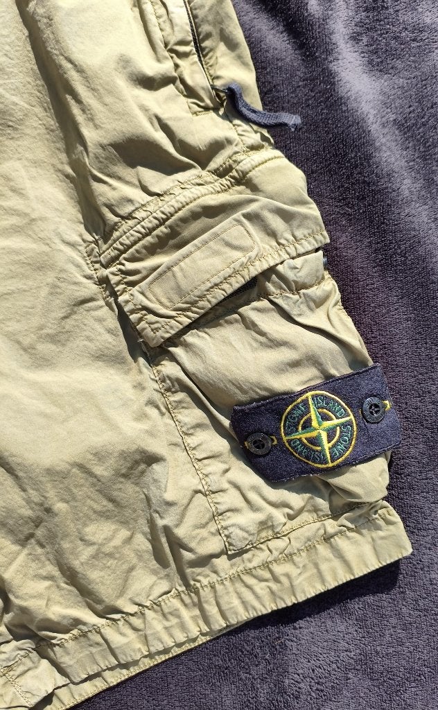 Stone Island Cargo Shorts - W30, Overige maten, Ophalen of Verzenden, Groen, Stone Island