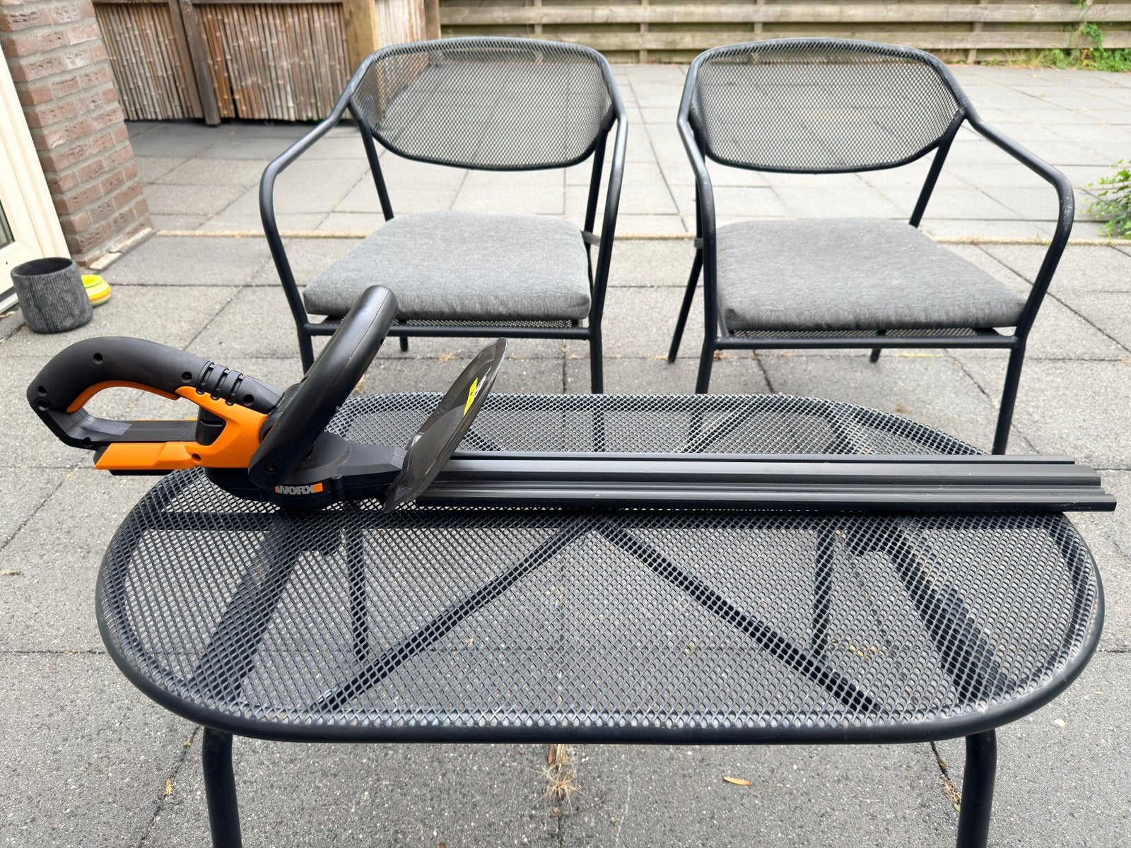 WORX 20V heggenschaar, Ophalen, Gebruikt