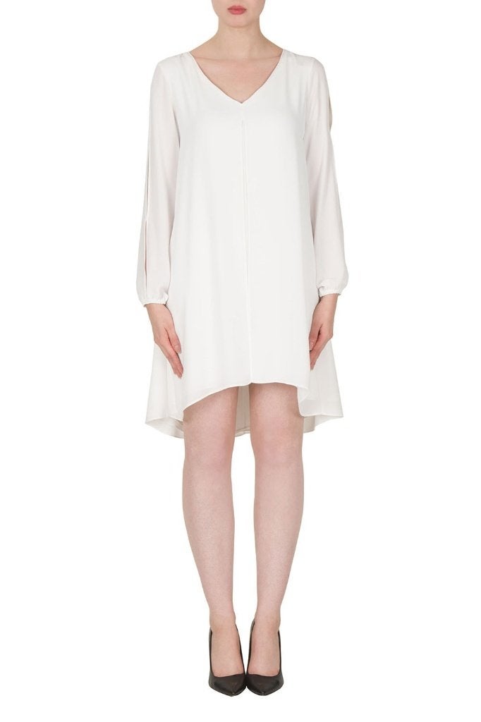Joseph Ribkoff chique gebroken witte jurk mt 36/S, Kleding | Dames, Jurken, Verzenden, ., Wit, Joseph Ribkoff