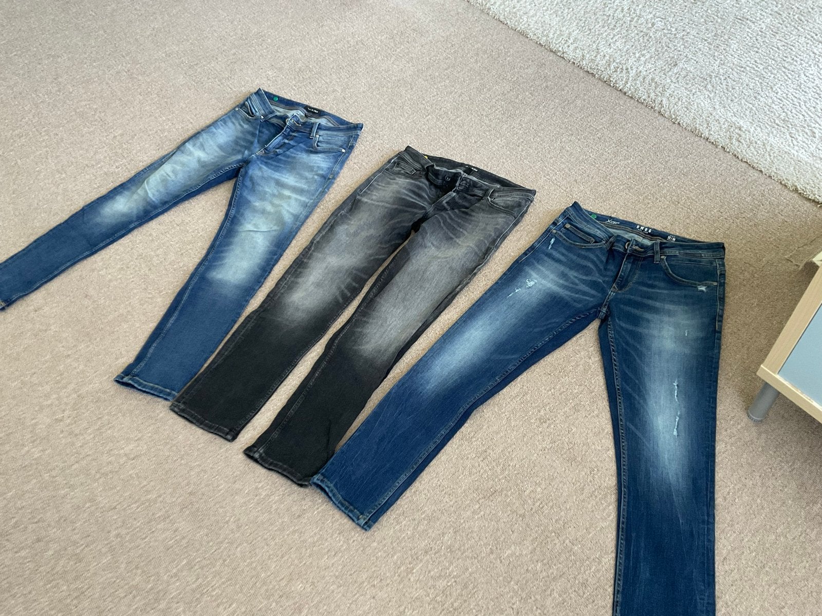 3 Nieuwe  Slim-Fit Stretch Jeans (New Yorker, SMOG) W32 L30, Kleding | Heren, Spijkerbroeken en Jeans, Ophalen of Verzenden, Nieuw