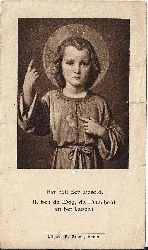 Pr99 prentje het Christuskind, Ophalen of Verzenden
