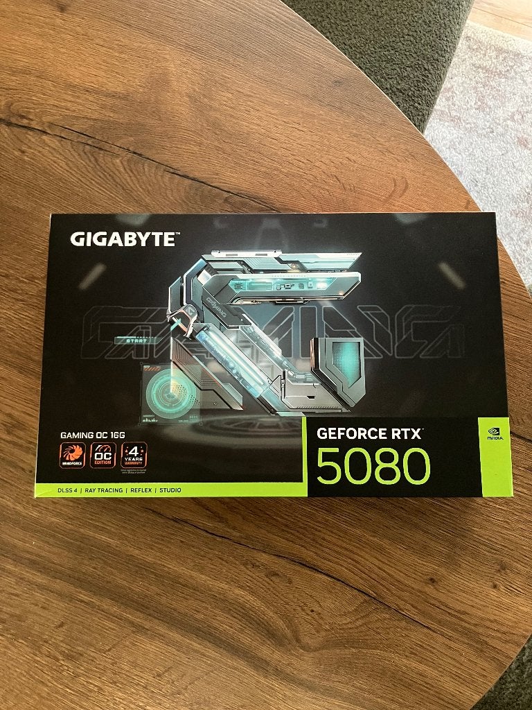 *NIEUW* NVIDIA RTX 5080 Gigabyte Gaming OC 16GB videokaart, GDDR6, Nieuw, Ophalen of Verzenden, HDMI