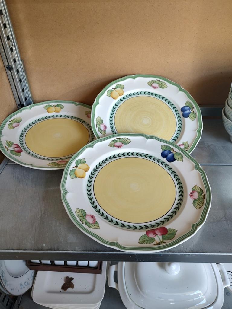 Villeroy & Boch French Garden Fleurence Borden, Ophalen of Verzenden, Zo goed als nieuw, Bord(en), Overige stijlen