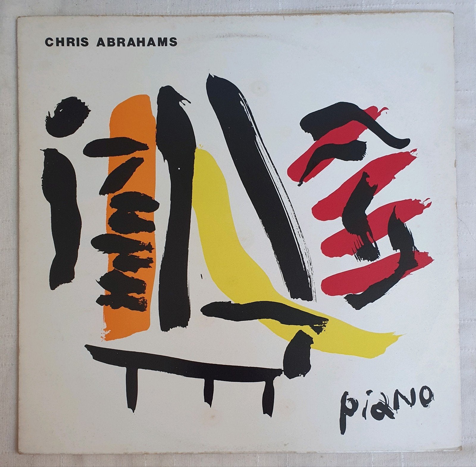 LP Chris Abrahams - Piano - HOT 1014 - 1985, LP, Verzenden, Zo goed als nieuw, Jazz