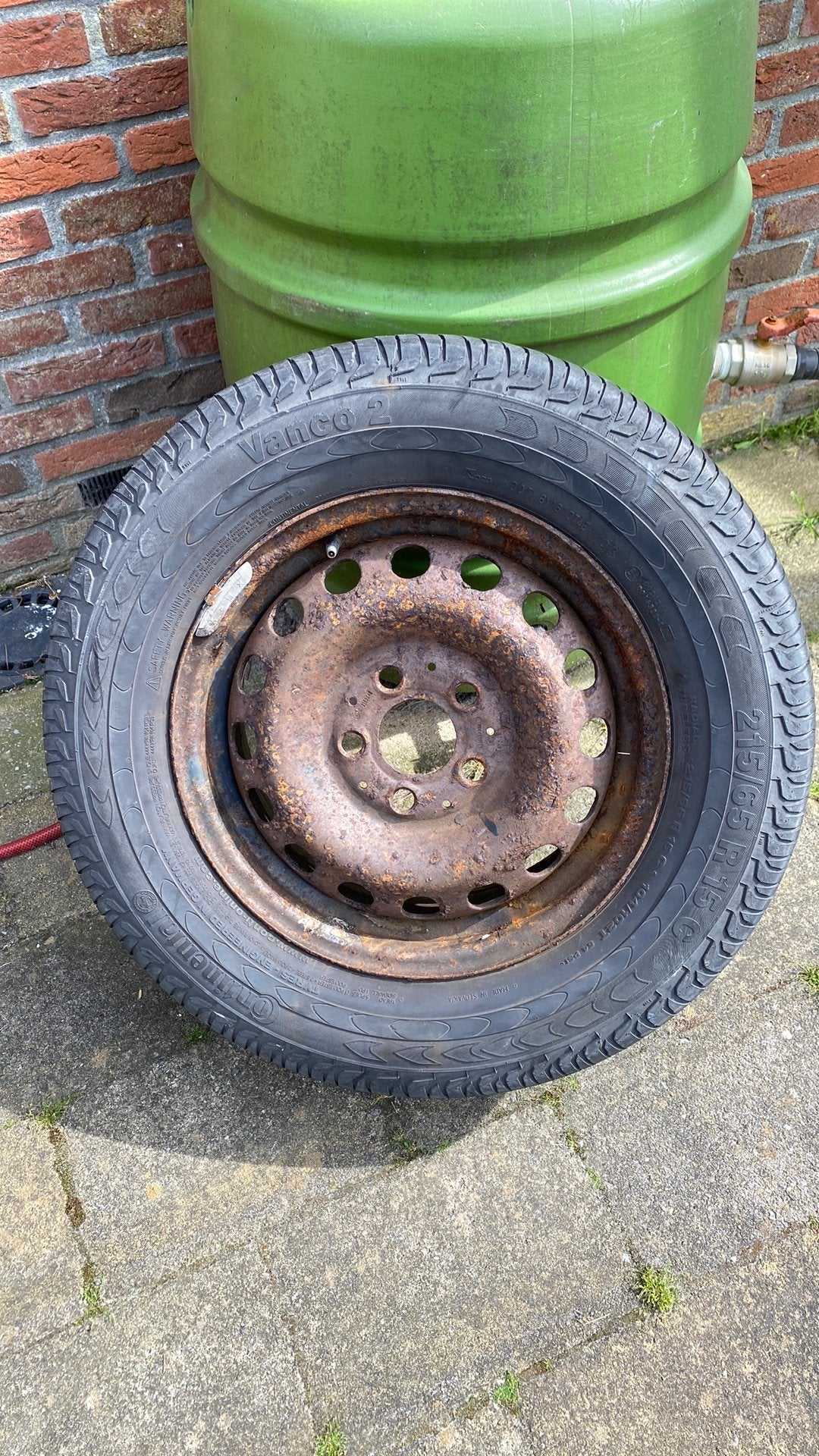 Reservewiel Mercedes Vito 215/65 R15, Ophalen of Verzenden, Gebruikt